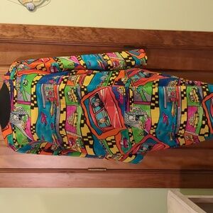 Pat Argenti Cartoon Silk Dress